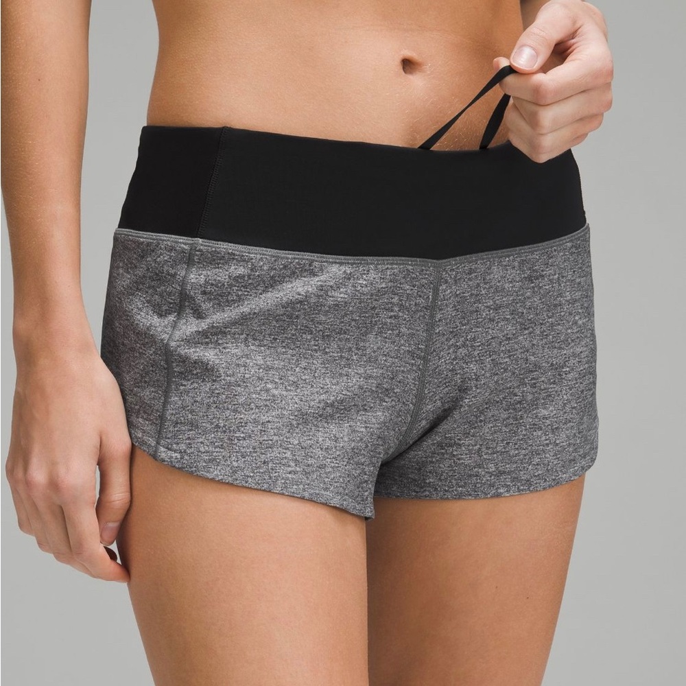 Lululemon Low Rise Speed Up Shorts Lined 2.5”